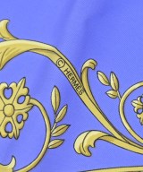 HERMES（エルメス）バンダナ・スカーフ 紫 サイズ:90 レディース/2200652145144