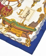 HERMES（エルメス）バンダナ・スカーフ 紺 サイズ:90 レディース/2200652145151