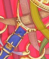 HERMES（エルメス）バンダナ・スカーフ ピンク サイズ:90 レディース/2200652145182