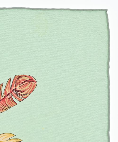 HERMES（エルメス）バンダナ・スカーフ 緑 サイズ:90 レディース/2200652145199