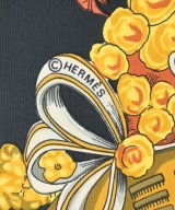 HERMES（エルメス）バンダナ・スカーフ 紺 サイズ:90 レディース/2200652145229