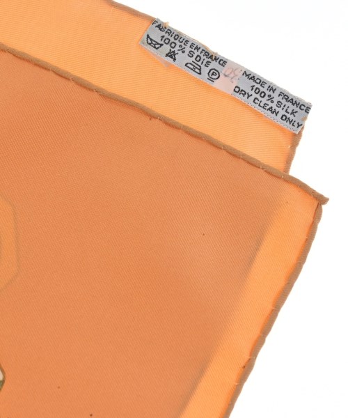 HERMES（エルメス）バンダナ・スカーフ ベージュ サイズ:90 レディース/2200652145236