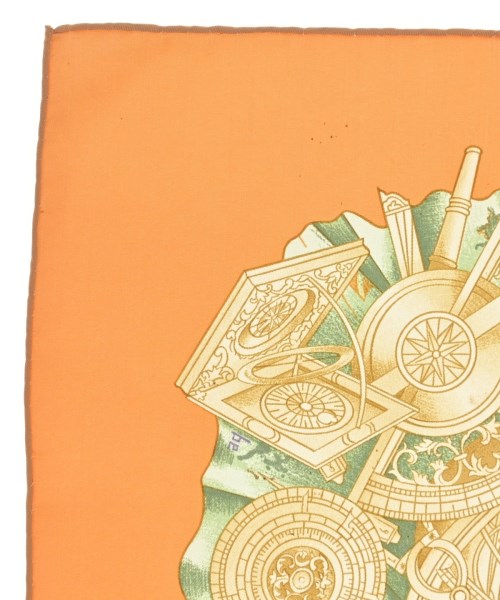 HERMES（エルメス）バンダナ・スカーフ ベージュ サイズ:90 レディース/2200652145236