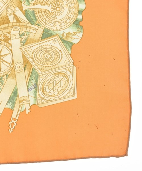 HERMES（エルメス）バンダナ・スカーフ ベージュ サイズ:90 レディース/2200652145236