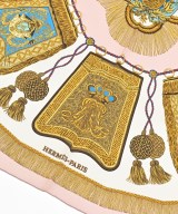 HERMES（エルメス）バンダナ・スカーフ ピンク サイズ:90 レディース/2200652300369