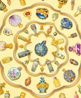 HERMES（エルメス）バンダナ・スカーフ 黄 サイズ:90 レディース/2200652300376