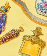 HERMES（エルメス）バンダナ・スカーフ 黄 サイズ:90 レディース/2200652300376