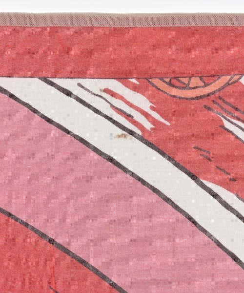 HERMES（エルメス）バンダナ・スカーフ 赤 サイズ:90 レディース/2200652300383