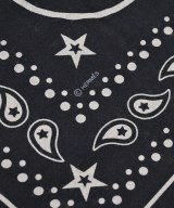 HERMES（エルメス）バンダナ・スカーフ 黒 サイズ:140 レディース/2200652848106