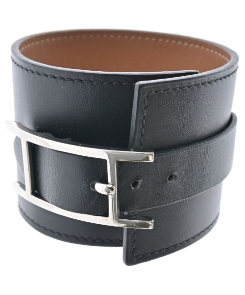 HERMES(エルメス)ブレスレット・バングル 黒 サイズ:S/2200654541036