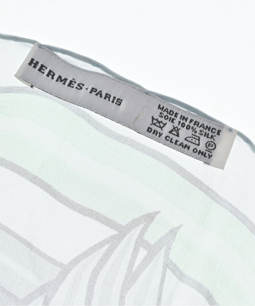 HERMES（エルメス）バンダナ・スカーフ グレー サイズ:- レディース/2200654541050
