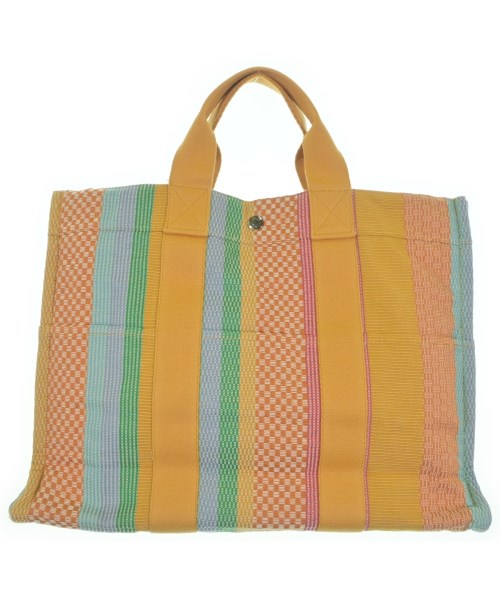 HERMES（エルメス）トートバッグ オレンジ サイズ:MM レディース/2200700378968