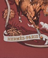 HERMES（エルメス）バンダナ・スカーフ 赤 サイズ:90 レディース/2200704510937