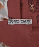 HERMES（エルメス）バンダナ・スカーフ 赤 サイズ:90 レディース/2200704510937