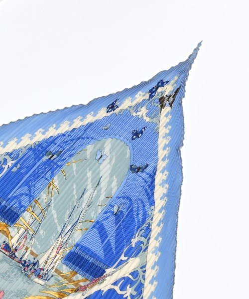 HERMES（エルメス）バンダナ・スカーフ 青 サイズ:- レディース/2200704510951