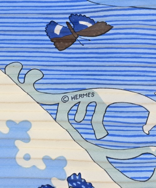 HERMES（エルメス）バンダナ・スカーフ 青 サイズ:- レディース/2200704510951