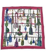 HERMES（エルメス）バンダナ・スカーフ ピンク サイズ:90 レディース/2200704510968