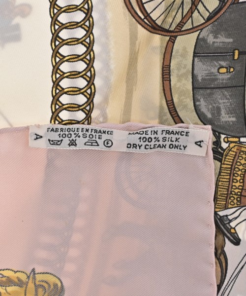 HERMES（エルメス）バンダナ・スカーフ ピンク サイズ:90 レディース/2200704510975