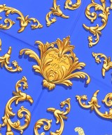 HERMES（エルメス）バンダナ・スカーフ 青 サイズ:90 レディース/2200704510982