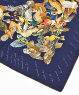 HERMES（エルメス）バンダナ・スカーフ 紺 サイズ:90 レディース/2200704510999