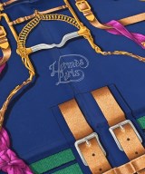 HERMES（エルメス）バンダナ・スカーフ 青 サイズ:90 レディース/2200704511026