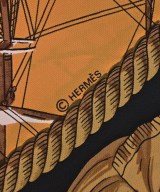 HERMES（エルメス）バンダナ・スカーフ 黒 サイズ:90 レディース/2200704511033