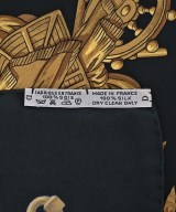 HERMES（エルメス）バンダナ・スカーフ 黒 サイズ:90 レディース/2200704511033