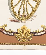 HERMES（エルメス）バンダナ・スカーフ 白 サイズ:90 レディース/2200704511064