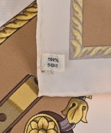HERMES（エルメス）バンダナ・スカーフ 白 サイズ:90 レディース/2200704511064