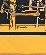 HERMES（エルメス）バンダナ・スカーフ 黒 サイズ:45 レディース/2200704511071