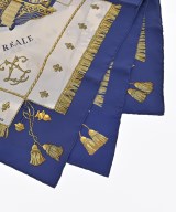 HERMES（エルメス）バンダナ・スカーフ 紺 サイズ:90 レディース/2200704511101