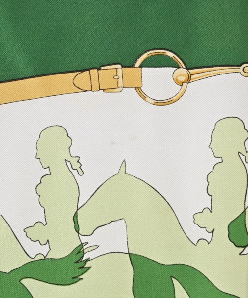 HERMES（エルメス）バンダナ・スカーフ 緑 サイズ:90 レディース/2200702246210