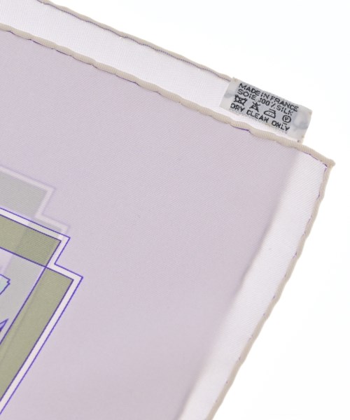 HERMES（エルメス）バンダナ・スカーフ グレー サイズ:90 レディース/2200704095045