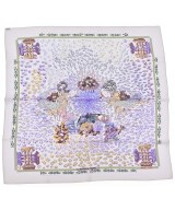 HERMES（エルメス）バンダナ・スカーフ グレー サイズ:90 レディース/2200704095045