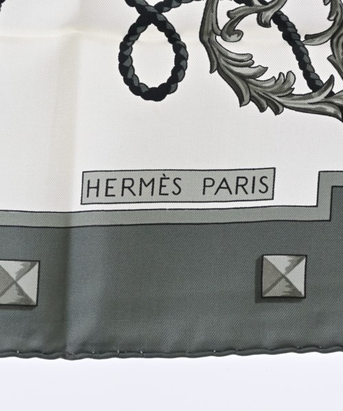 HERMES（エルメス）バンダナ・スカーフ グレー サイズ:- レディース/2200706237047