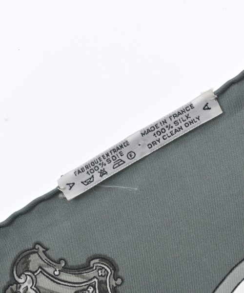HERMES（エルメス）バンダナ・スカーフ グレー サイズ:- レディース/2200706237047