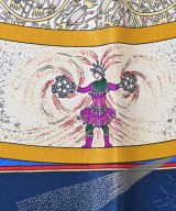 HERMES（エルメス）バンダナ・スカーフ 青 サイズ:90 レディース/2200706237146