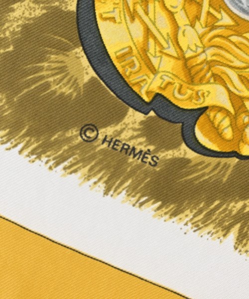 HERMES（エルメス）バンダナ・スカーフ 黄 サイズ:- レディース/2200706237290