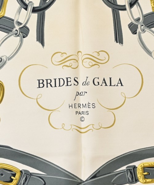 HERMES（エルメス）バンダナ・スカーフ 白 サイズ:- レディース/2200706237795