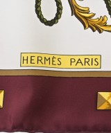 HERMES（エルメス）バンダナ・スカーフ 白 サイズ:- レディース/2200706238037