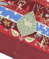 HERMES（エルメス）バンダナ・スカーフ 赤 サイズ:90 レディース/2200708386835