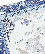 HERMES（エルメス）バンダナ・スカーフ 青 サイズ:90 レディース/2200708386859