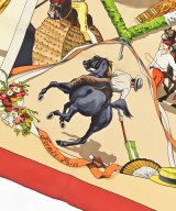 HERMES（エルメス）バンダナ・スカーフ ベージュ サイズ:90 レディース/2200708386873