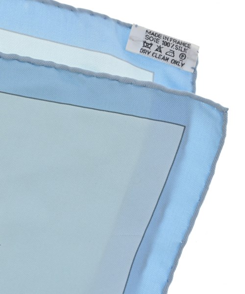 HERMES（エルメス）バンダナ・スカーフ 青 サイズ:90 レディース/2200708386934