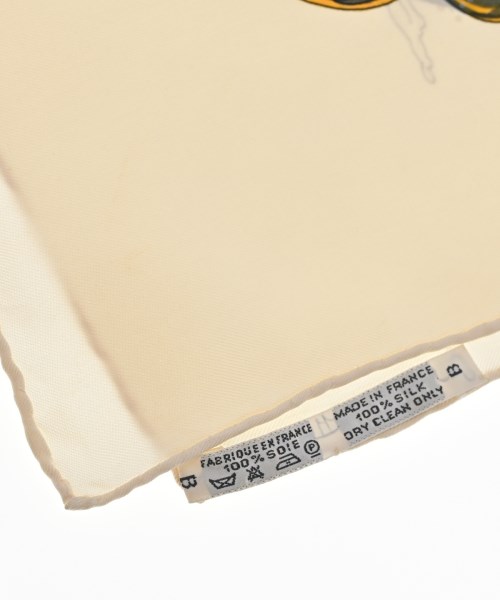 HERMES（エルメス）バンダナ・スカーフ 白 サイズ:90 レディース/2200708386958