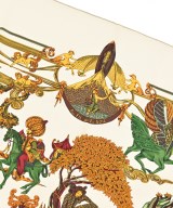 HERMES（エルメス）バンダナ・スカーフ 白 サイズ:90 レディース/2200708386958