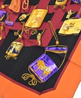 HERMES（エルメス）バンダナ・スカーフ オレンジ サイズ:90 レディース/2200708386989
