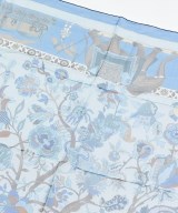 HERMES（エルメス）バンダナ・スカーフ 青 サイズ:140 レディース/2200708387023