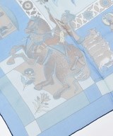 HERMES（エルメス）バンダナ・スカーフ 青 サイズ:140 レディース/2200708387023