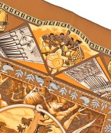 HERMES（エルメス）バンダナ・スカーフ 茶 サイズ:90 レディース/2200708387054